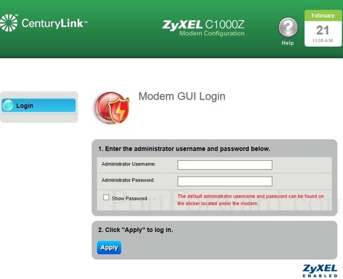 Easiest Way to Forward Ports on the ZyXEL C1000Z Router