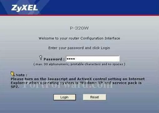 ZyXEL P-320W