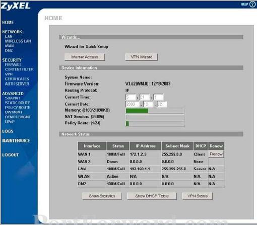 Fastest ZyXEL ZyWALL Z 70 UTM Router Open Port Guide